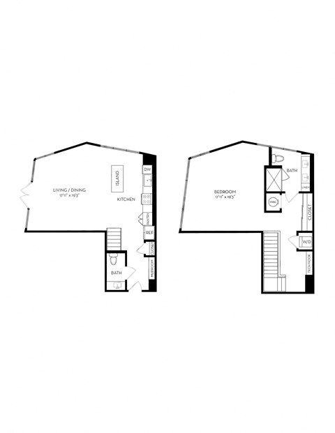 a redesign of a floor plan of a house